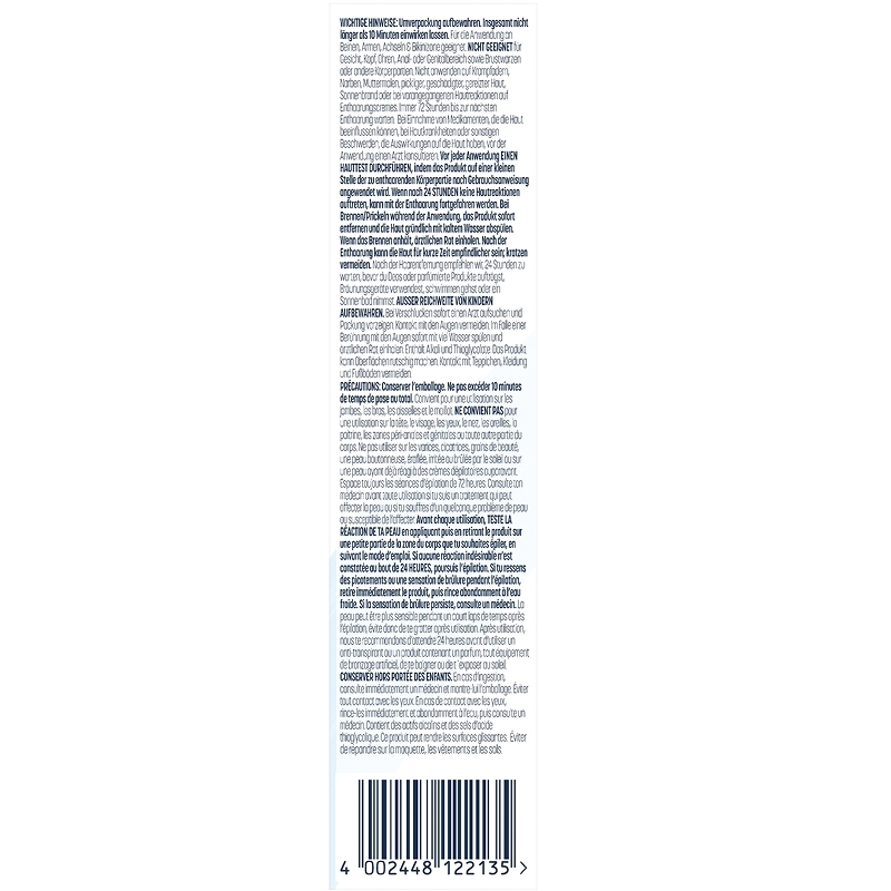 Veet PURE Haarentfernungscreme Körper & Beine, sensible Haut, 90ml 4