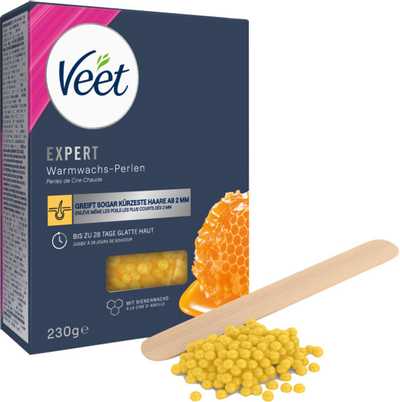 Veet EXPERT Warmwachs-Perlen, 230 g