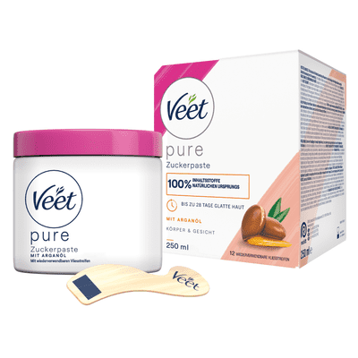 Veet PURE Zuckerpaste Argan Oil, 250ml