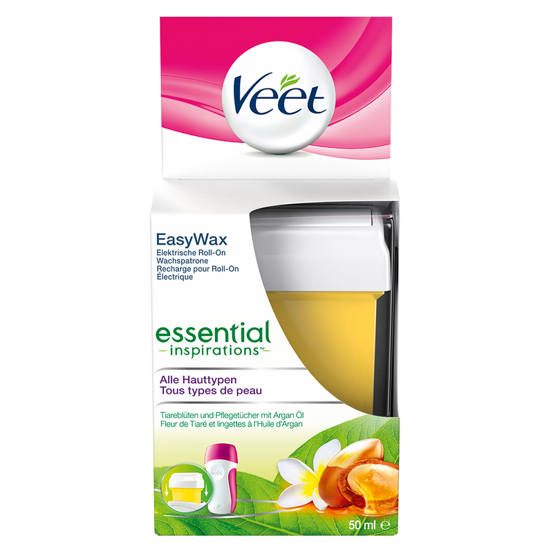 Veet Easy Wax Roll On Nachfüllpatrone Beine & Arme, 50ml 1