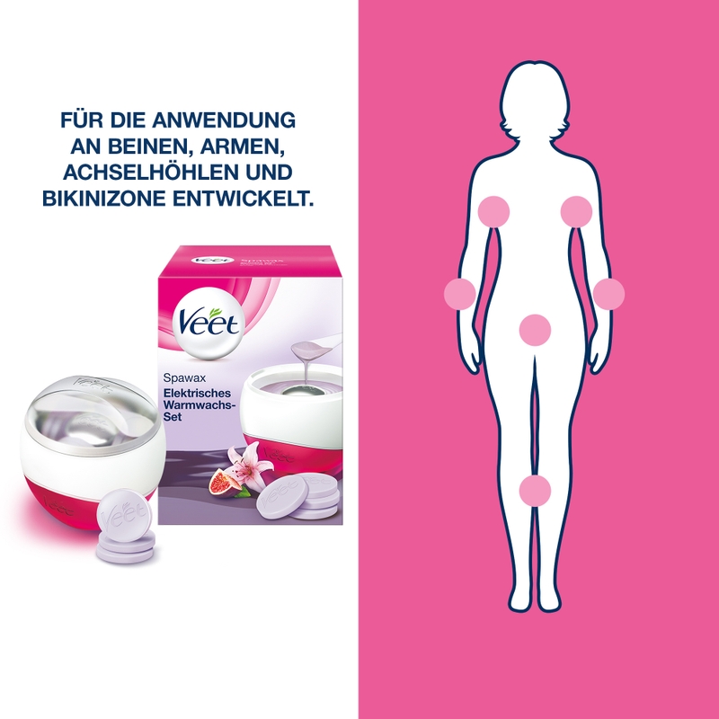 Veet Spawax Ersatz-Wachsscheiben, 6 Stück 10