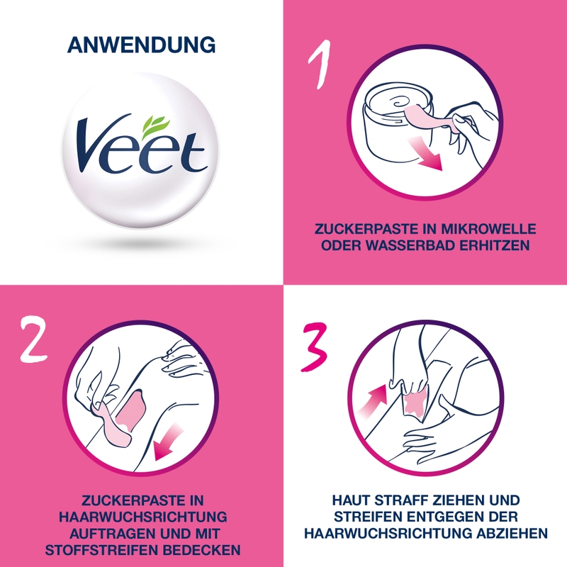 Veet PURE Zuckerpaste Argan Oil, 250ml 2