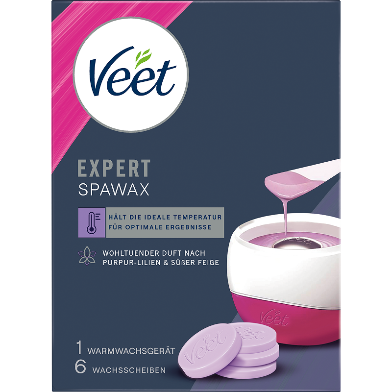 Veet Spawax Elektrisches Warmwachs Starter Set