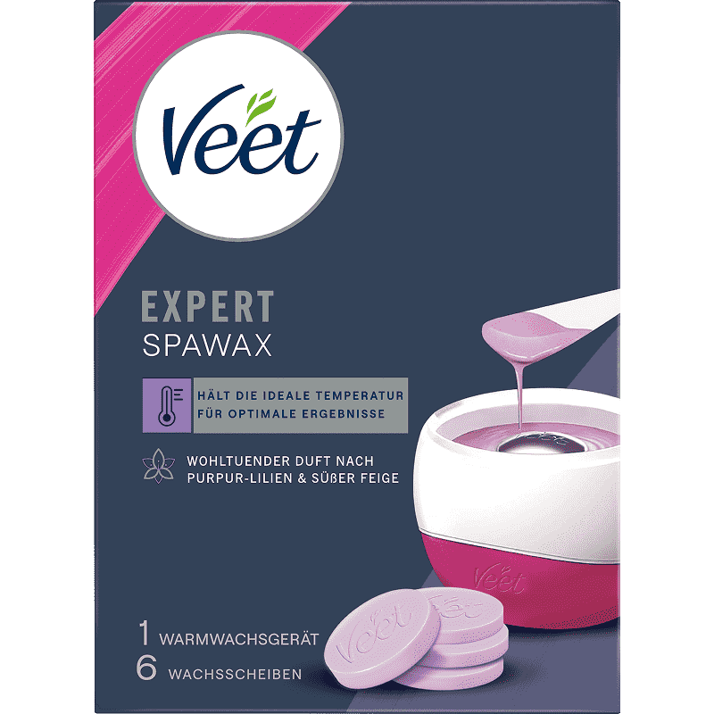 Veet Spawax Elektrisches Warmwachs Starter Set